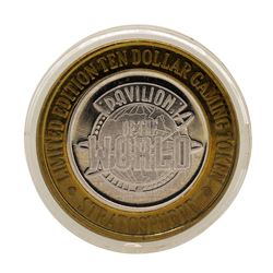 .999 Silver Stratosphere Las Vegas, NV $10 Casino Limited Edition Gaming Token
