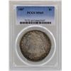 Image 1 : 1887 $1 Morgan Silver Dollar Coin PCGS MS65