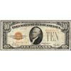 Image 1 : 1928 $10 Gold Certificate Note