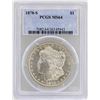 Image 1 : 1878-S $1 Morgan Silver Dollar Coin PCGS MS64