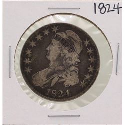 1824 Capped Bust Half Dollar Coin