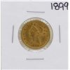 Image 1 : 1899 $5 Liberty Head Half Eagle Gold Coin
