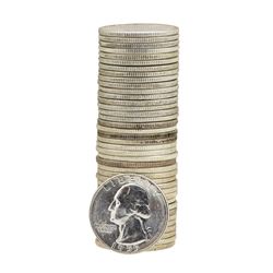 Roll of (40) 1955 Brilliant Uncirculated Washington Quarters