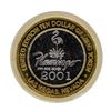Image 2 : .999 Silver Flamingo Las Vegas Nevada $10 Casino Limited Edition Gaming Token