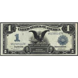 1899 $1 Black Eagle Silver Certificate Note