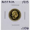 Image 1 : 1915 Austria Ducat Gold Coin