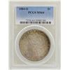 Image 1 : 1884-O $1 Morgan Silver Dollar Coin PCGS MS64