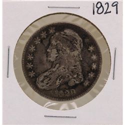 1829 Capped Bust Half Dollar Coin