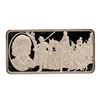 Image 1 : 500 Grain Sterling Silver Franklin Mint 100 Greatest Americans Ingot