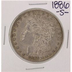 1886-S $1 Morgan Silver Dollar Coin