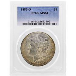 1883-O $1 Morgan Silver Dollar Coin PCGS MS64
