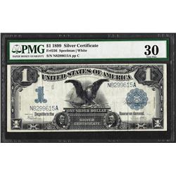 1899 $1 Black Eagle Silver Certificate Note Fr.236 PMG Very Fine 30