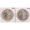 Image 1 : Lot of (2) 1896 $1 Morgan Silver Dollar Coins
