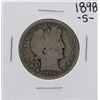 Image 1 : 1898-S Barber Half Dollar Coin