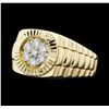 Image 2 : 14KT Yellow Gold Ladies 0.30 ctw Diamond Ring