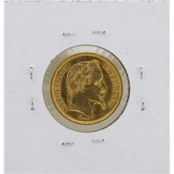 1864 France Napoleon 20 Francs Gold Coin