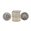 Image 1 : Roll of (20) Brilliant Uncirculated 1964 Kennedy Half Dollar Coins