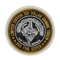 .999 Silver Circus Circus Hotel & Casino $10 Limited Edition Casino Gaming Token
