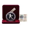 Image 1 : 1988 Rarities Mint Walt Disney Peter Pan 5oz .999 Silver Coin w/Box & COA