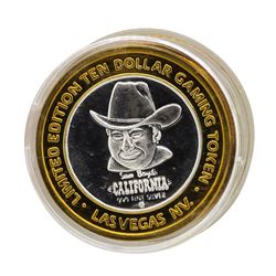 .999 Silver Sam Boyd's California Hotel $10 Casino Limited Edition Gaming Token