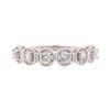 Image 2 : 14KT White Gold 0.63 ctw Diamond Ring