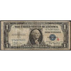 1935A $1 Experimental Silver Certificate Note