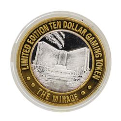 .999 Silver The Mirage Las Vegas, Nevada $10 Casino Limited Edition Gaming Token