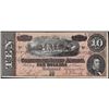Image 1 : 1864 $10 Confederate States of America Note