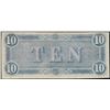 Image 2 : 1864 $10 Confederate States of America Note