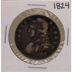 1824 Capped Bust Half Dollar Coin