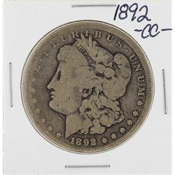 1892-CC $1 Morgan Silver Dollar Coin