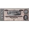 Image 1 : 1864 $10 Confederate States of America Note