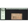 Image 1 : December 31, 1763 New Jersey 3 Shillings Colonial Currency Note PCGS New 62