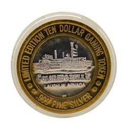 .999 Silver Colorado Belle Laughlin, Nevada $10 Casino Limited Edition Gaming To