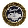 Image 1 : .999 Silver Flamingo Laughlin Nevada $10 Casino Limited Edition Gaming Token