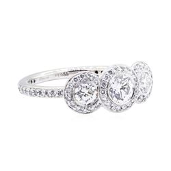 Platinum 1.25 ctw Diamond Ring