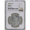 Image 1 : 1884-O $1 Morgan Silver Dollar Coin NGC MS65