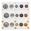 Image 2 : Lot of 1959-1961 (5) Coin Proof Sets