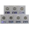 Image 2 : Lot of 1992-S to 1998-S State Silver Proof Quarter Coins PCGS PR69DCAM