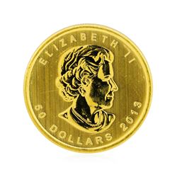 2013 Canada $50 Maple Leaf 1 oz. Gold Coin