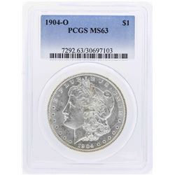 1904-O $1 Morgan Silver Dollar Coin PCGS MS63