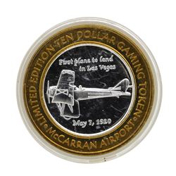 .999 Silver McCarran International Airport Las Vegas, NV $10 Limited Casino Toke