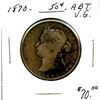 Image 1 : 1870 50¢ About VG