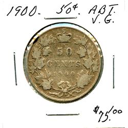 1900 50¢ About VG
