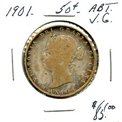 1901 50¢ About VG
