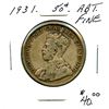 Image 1 : 1931 50¢ About F