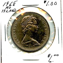 1968 1$ 1 No Island