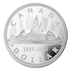 2010 $1 silver dollar cased with the original outer box.