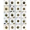 Image 1 : 1904 to 1930 10¢ lot of 20 coins, all in average condition.