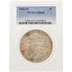 1902-O $1 Morgan Silver Dollar Coin PCGS MS65